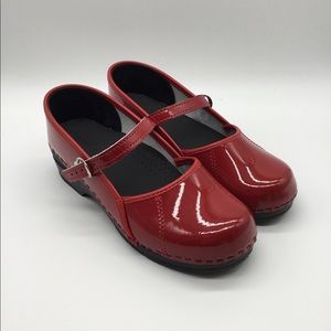 Bjork Marcella Patent leather Mary Jane Clog